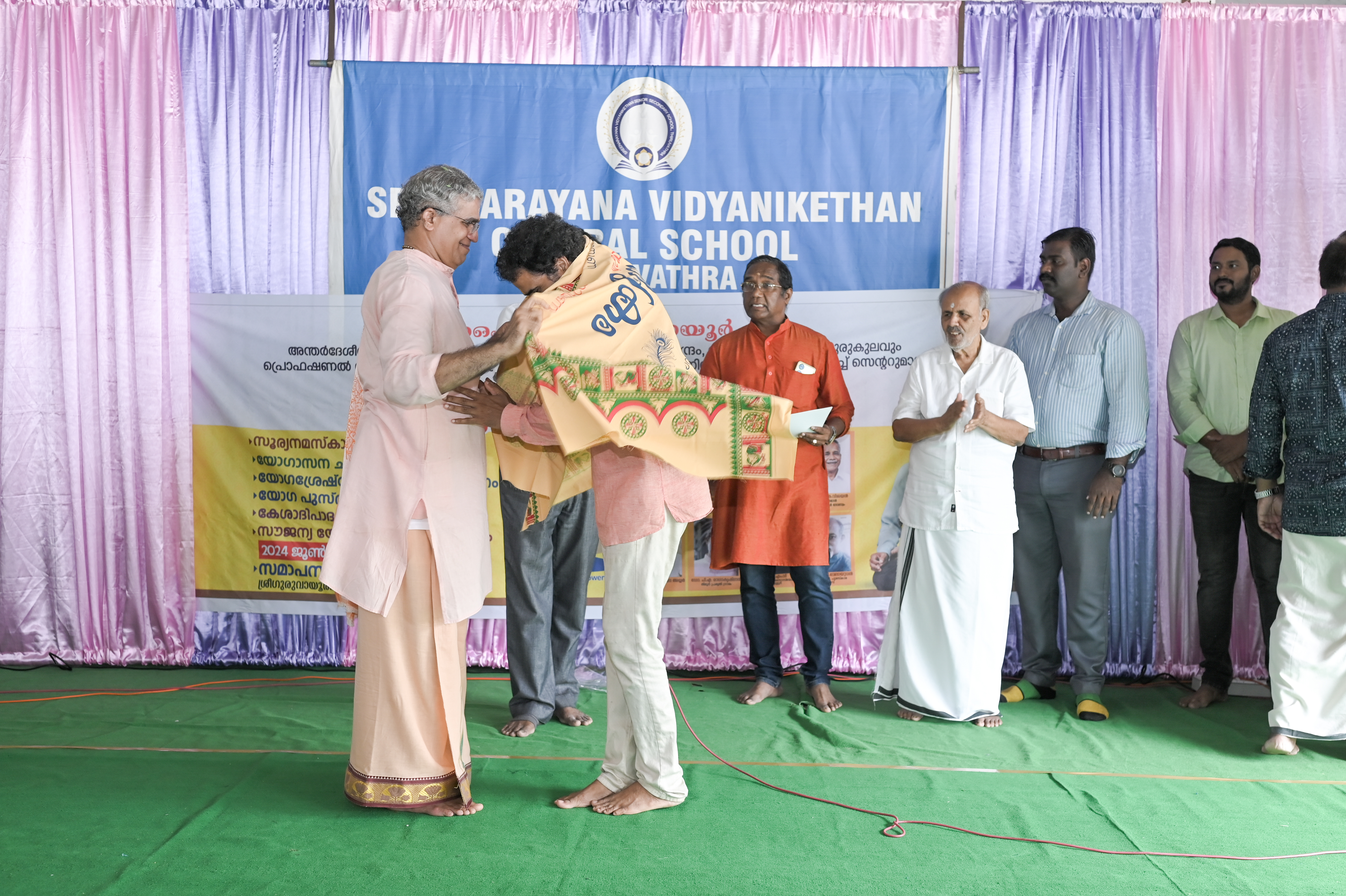 Sreeguru yogavidhya Gurukulam Meditation Pramodkrishna Guruvayur